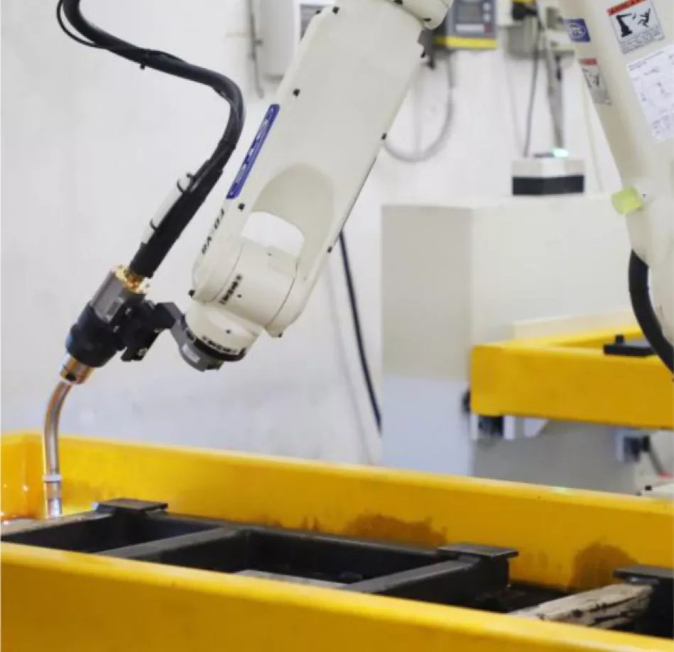 Robotic production process