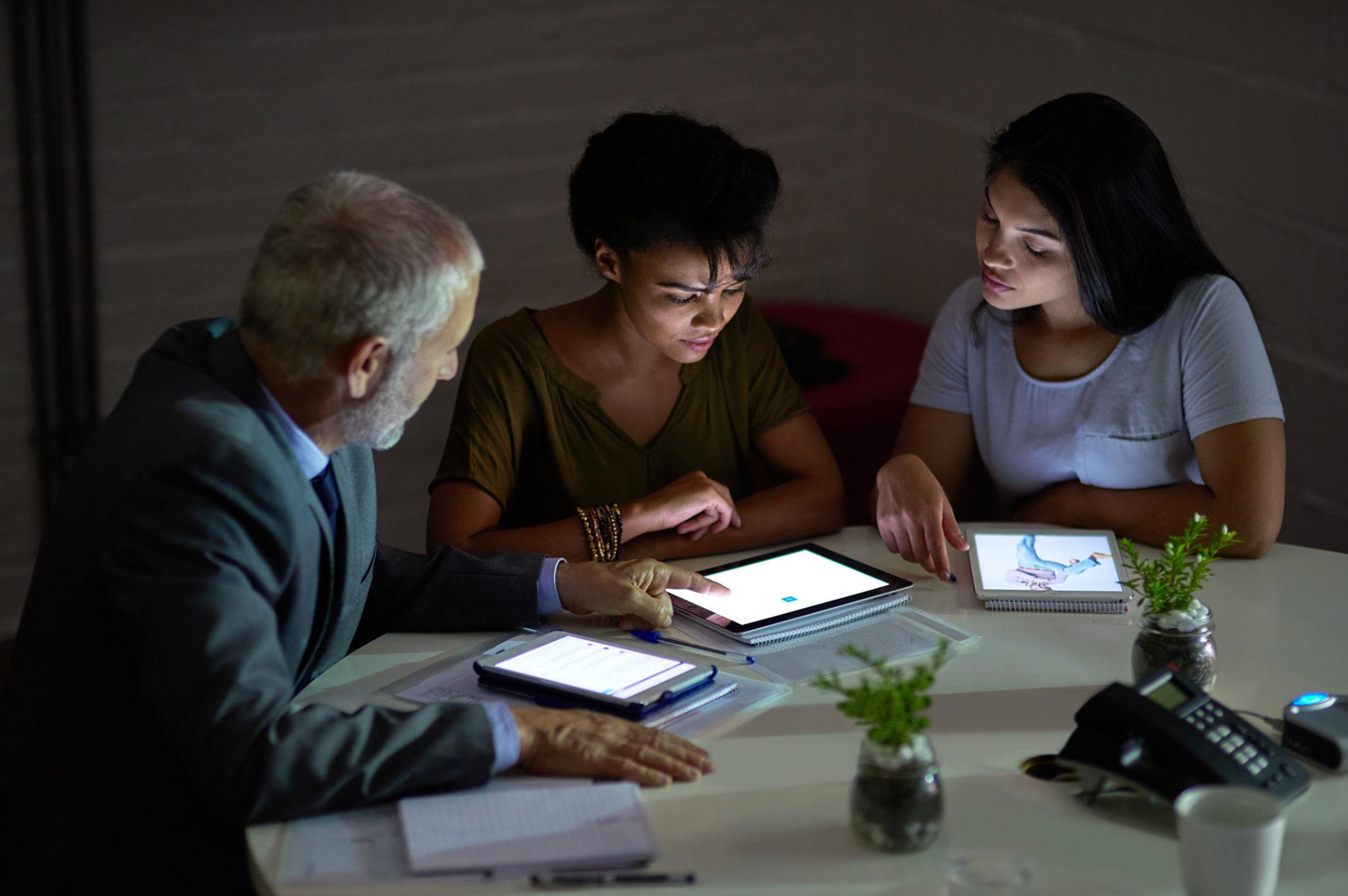 Design consultation around a shared project brief